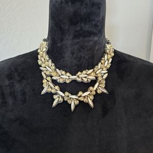 Deepa Gurnani Rhinestone Necklace